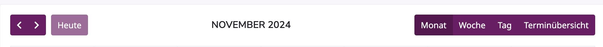 Naviagtion und Einstellung